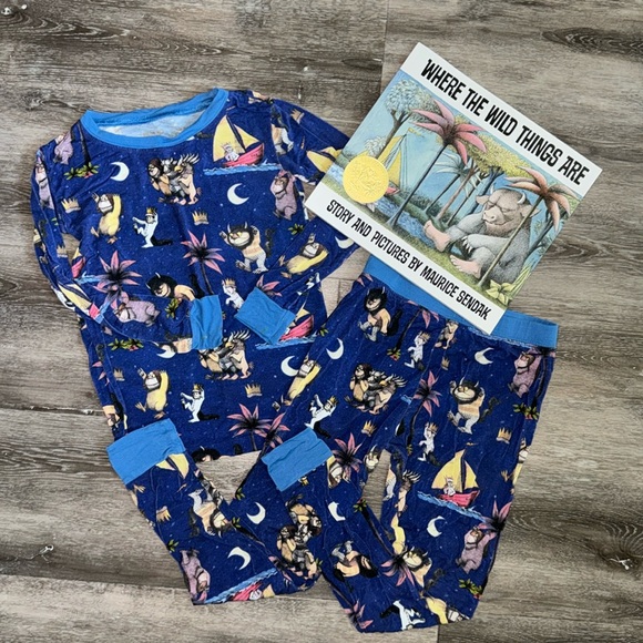 Little Sleepies Where The Wild Things Are Long Sleeve Pajama Set - Picture 1 of 4